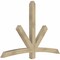 Ekena Millwork Alberta Rough Sawn Timber Gable Bracket, Douglas Fir, 72"W x 48"H x 4"D x 4"F, 16/12 Pitch GBW072X48X0404ALB00RDF - alternate 3